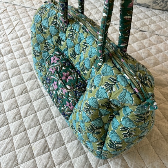 Zara Weekend Duffle Shoulder Bag (Vera Bradley Look) - Picture 3 of 6